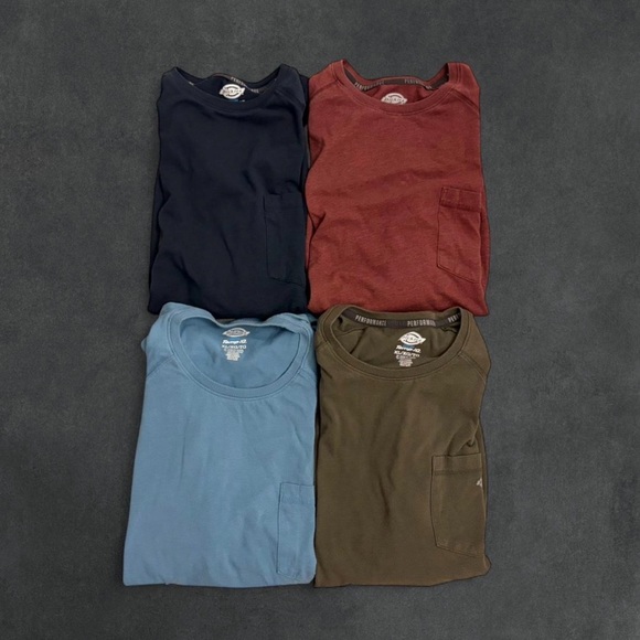 Dickies Other - Dickies Short Sleeve Tees - Navy, Red, Light Blue, Olive